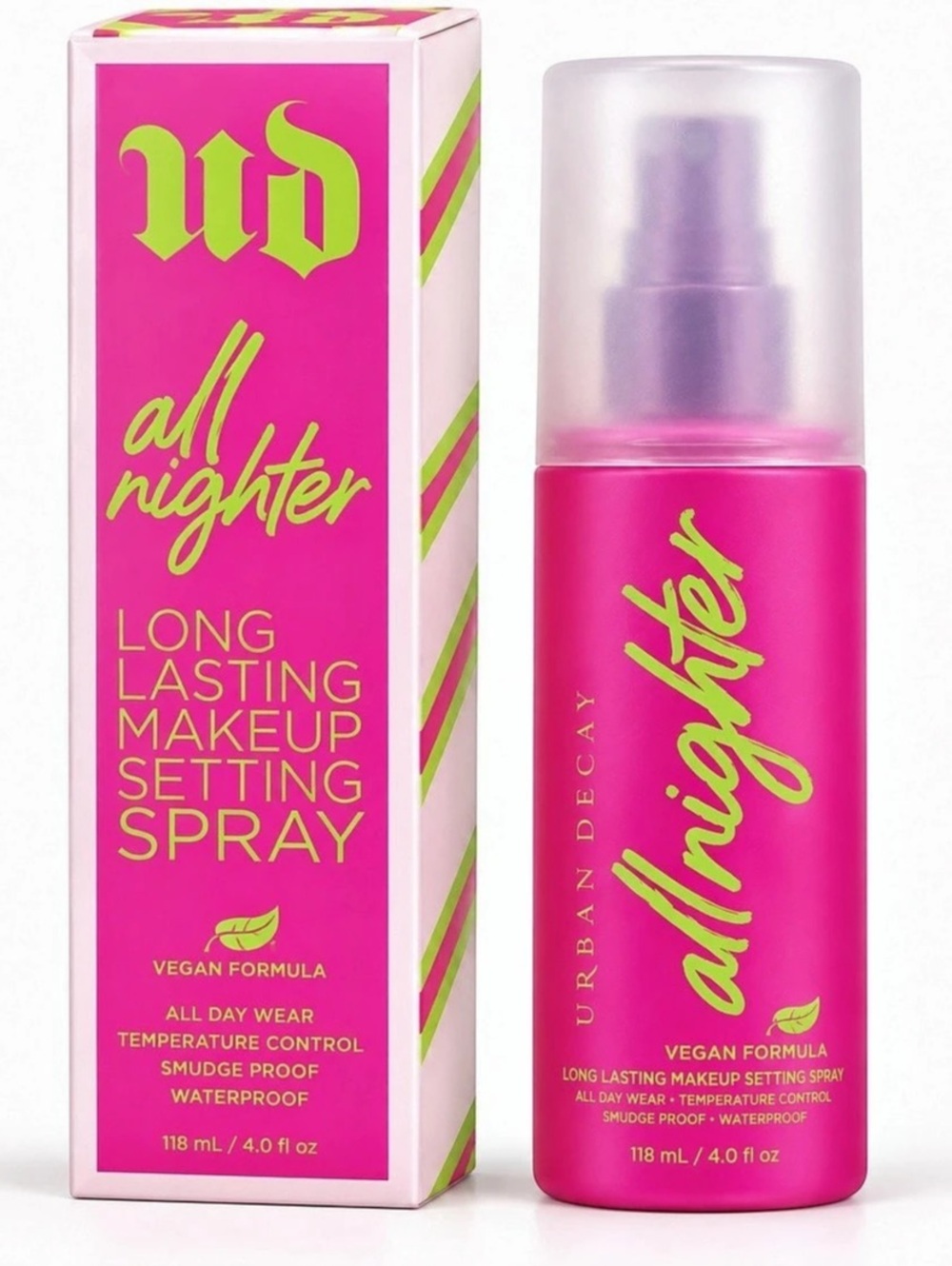 Urban Decay All Nighter Long Lasting Makeup Setting Spray Setting Spray Pink 118